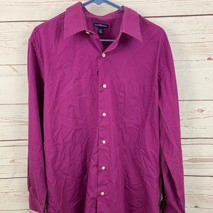 Croft & Barrow Button Down Dress Shirt Large
